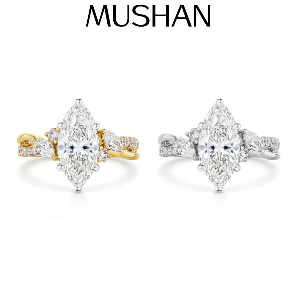 Sterling Silver Ring - Кольцо MUSHAN из стерлингового серебра 925