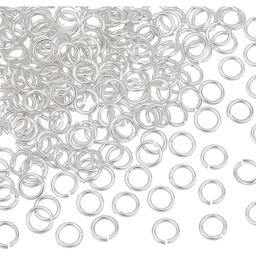 Sterling Silver Ring - 200 шт., открытые кольца для прыжков