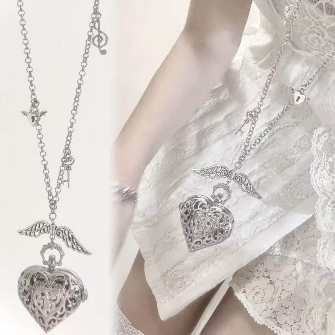 Цепочка-кулон с часами в стиле – обзор и цена Vintage Jewelry Watches Women