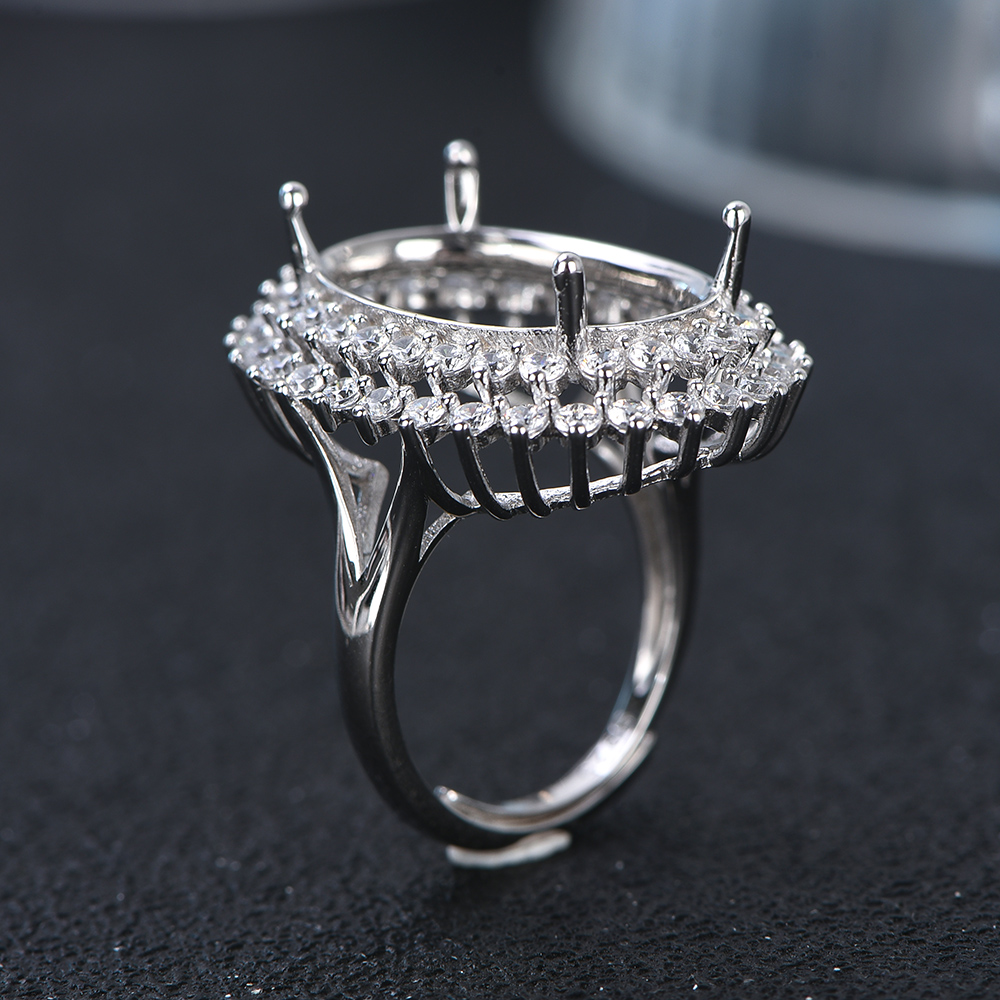 13x18 мм кольцо из стерлингово – обзор и цена Sterling Silver Ring