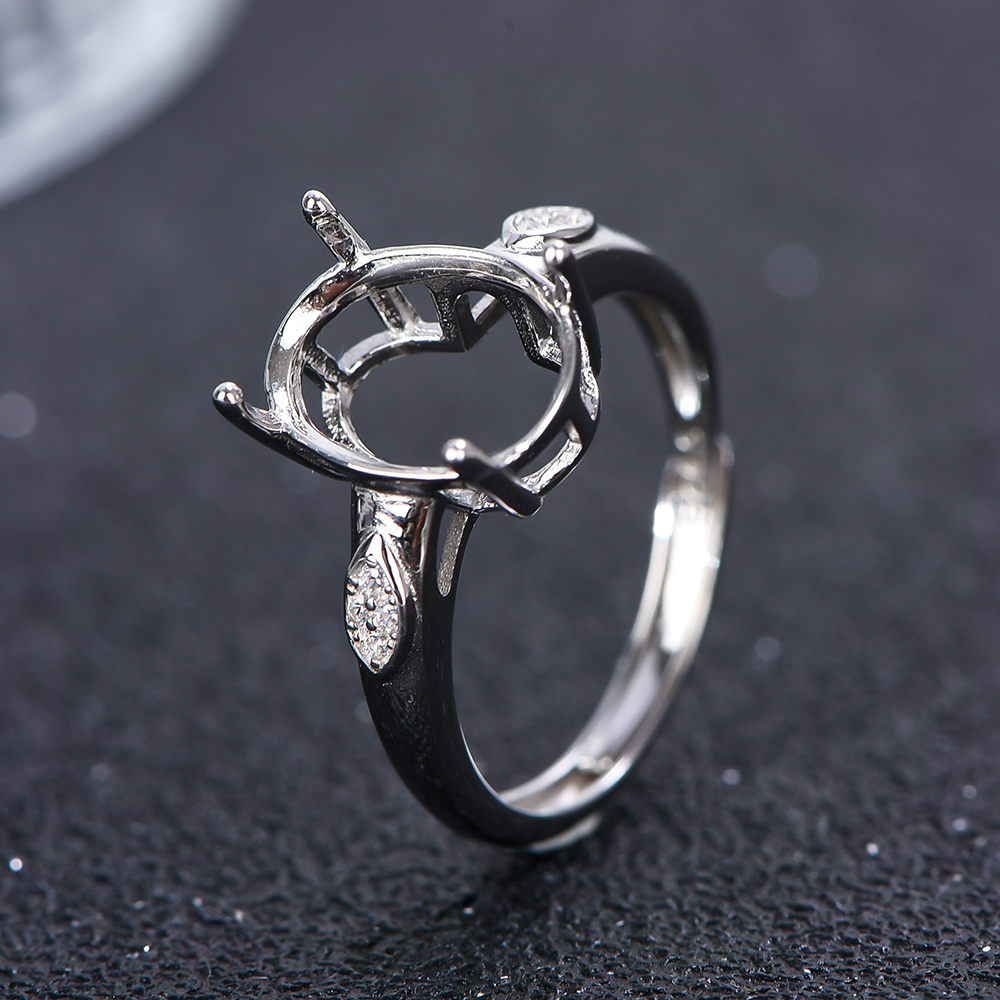 5x7-12x16 мм пустое кольцо из  – обзор и цена Sterling Silver Ring