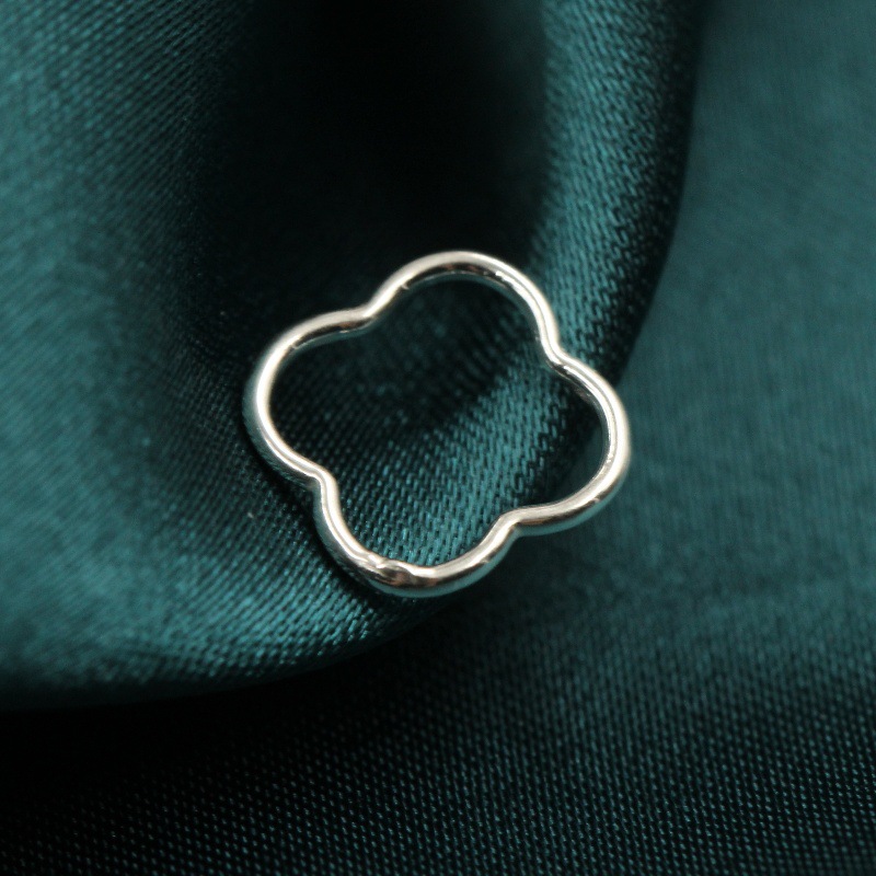 Кольцо-коннектор «Четырехлистн – обзор и цена Sterling Silver Ring